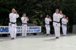 Démonstration de karaté France Shotokan au jardin du Luxembourg, à Paris, le 13 juin 2010.
